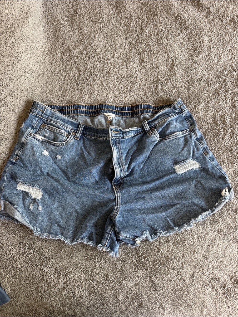 Aerie Distressed Blue Denim Women’s Shorts